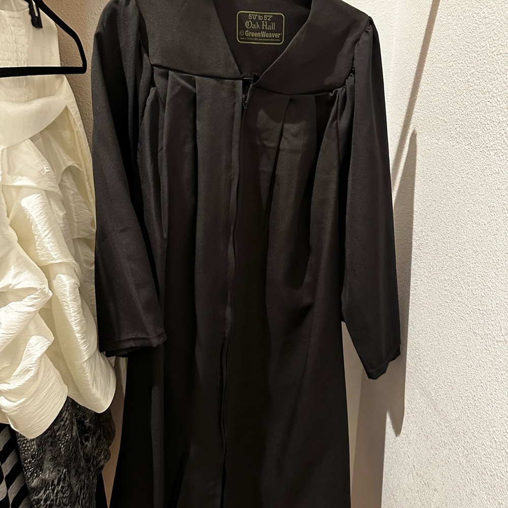 Black Graduation Gown